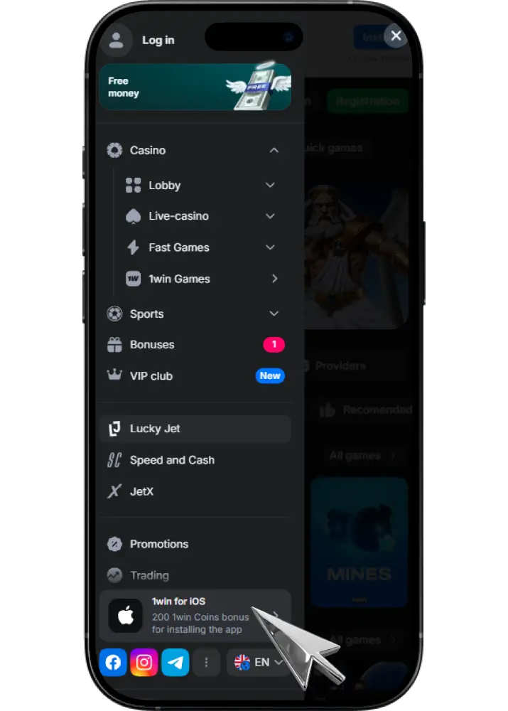 download 1win India app
